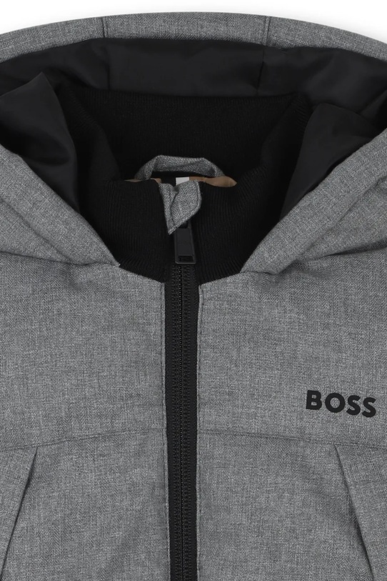 Αγορίστικα Μπουφάν μωρού BOSS J52470.86.94 γκρί