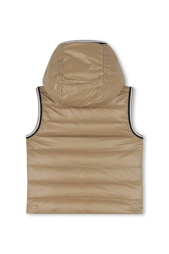 BOSS vestă dublă cu puf pentru copii bej J52474.86.94