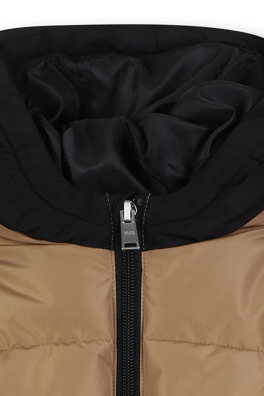 Chłopiec BOSS kurtka niemowlęca J52477.86.94 brązowy