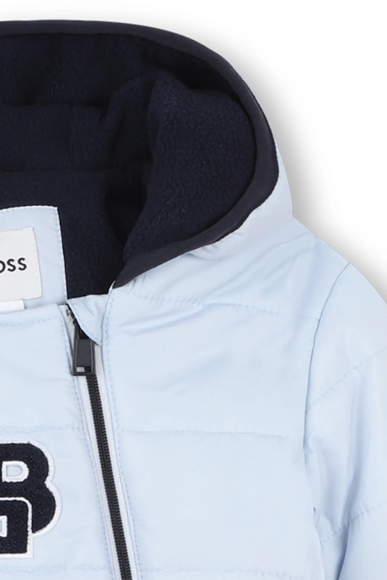 Chłopiec BOSS kombinezon niemowlęcy J52516 niebieski