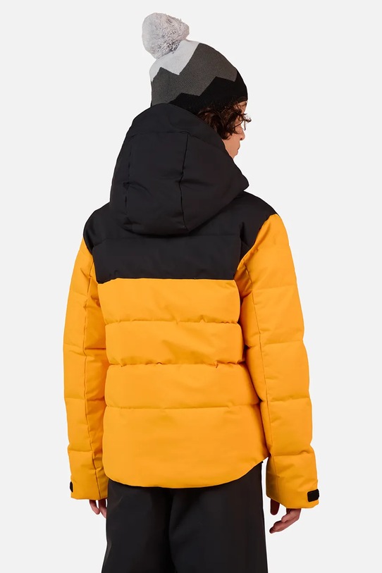 Chłopiec Rossignol kurtka narciarska dziecięca SIZ QUILTED RLOYJ02 żółty