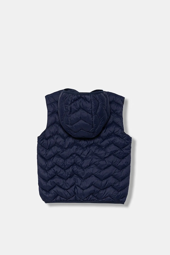 Детская безрукавка United Colors of Benetton 2TWDCJ00R.G.Reprop.9BYA тёмно-синий AW25