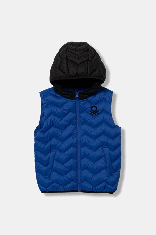United Colors of Benetton gilet da bambino senza fodera blu 2TWDCJ00R.G.Season.9BYA
