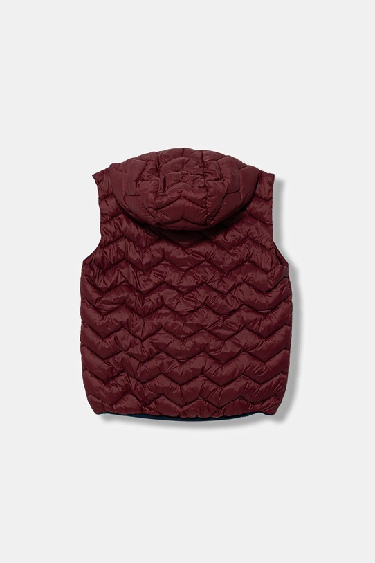 United Colors of Benetton bezrękawnik dziecięcy 2TWDCJ00R.G.Season.9BYA bordowy AW25
