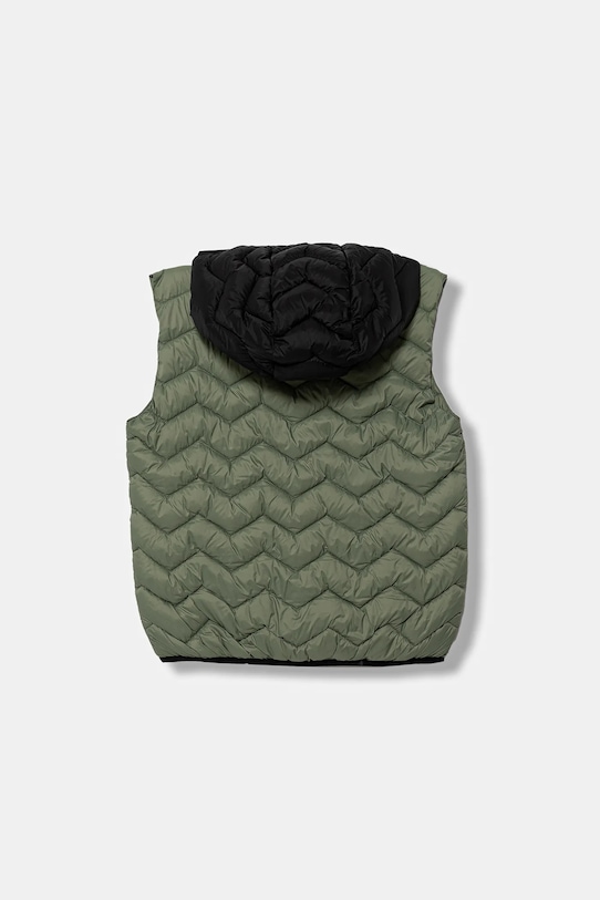 United Colors of Benetton gilet da bambino 2TWDCJ00R.G.Season.9BYA verde AW25