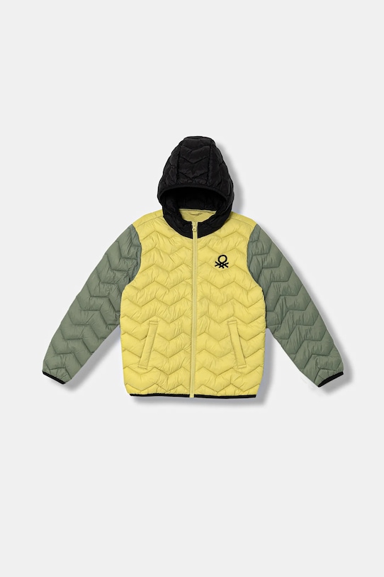 Дитяча куртка United Colors of Benetton з утепленням зелений 2TWDCN04V.G.Season.9BYA