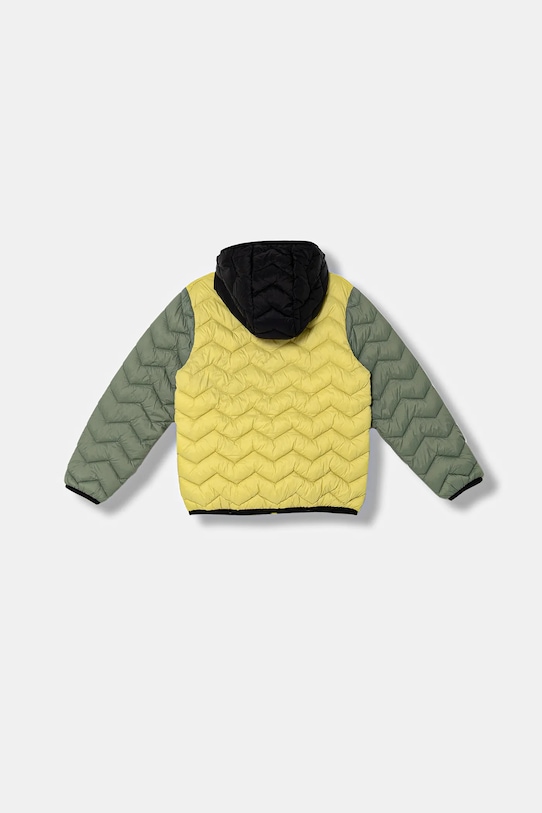Дитяча куртка United Colors of Benetton 2TWDCN04V.G.Season.9BYA зелений AW25