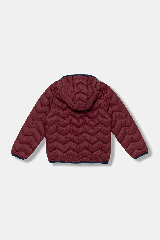 Detská bunda United Colors of Benetton 2TWDCN04V.G.Season.9BYA burgundské AW25