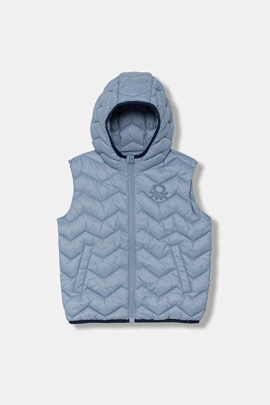 United Colors of Benetton gilet da bambino senza fodera blu 2TWDGJ00G.P.Season.9BYA
