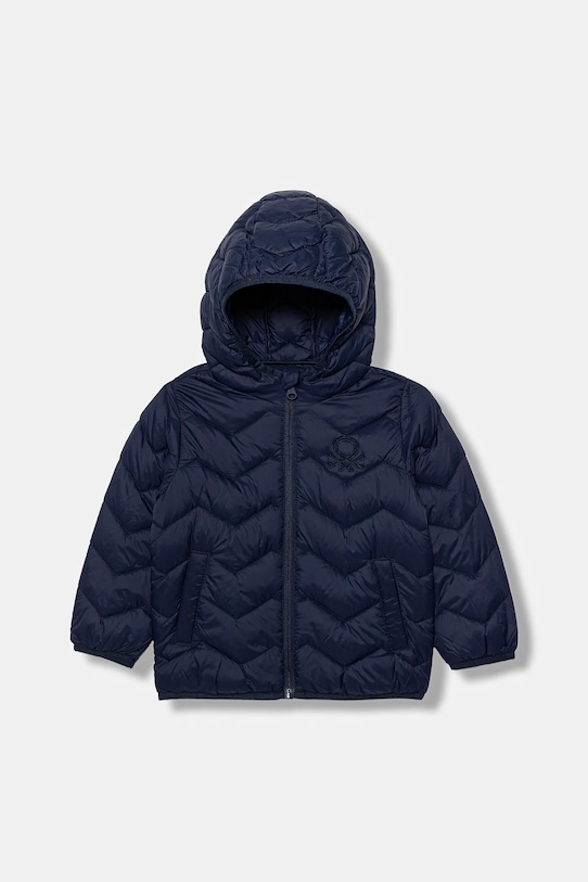 Детская куртка United Colors of Benetton с подкладкой тёмно-синий 2TWDGN02V.P.Reprop.9BYA