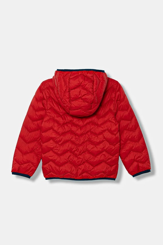 Dětská bunda United Colors of Benetton 2TWDGN02V.P.Season.9BYA červená AW25