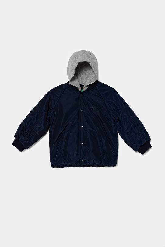 Детско яке United Colors of Benetton с изолация тъмносин 26JDGN040.P.seasonal