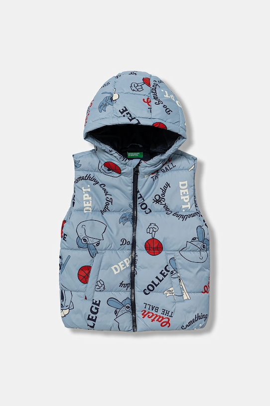United Colors of Benetton bezrękawnik dziecięcy pozostałe niebieski 2FORGJ00P.P.seasonal