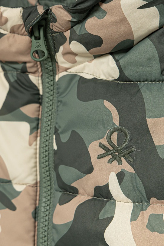 Băieți United Colors of Benetton vestă copii 2FORGJ00P.P.seasonal verde