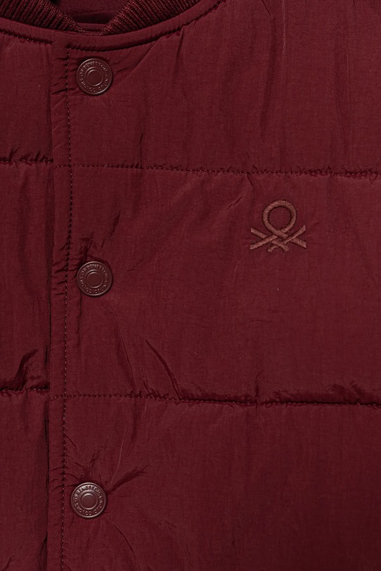 Chłopiec United Colors of Benetton bezrękawnik dziecięcy 2IGGCJ012.G.seasonal bordowy