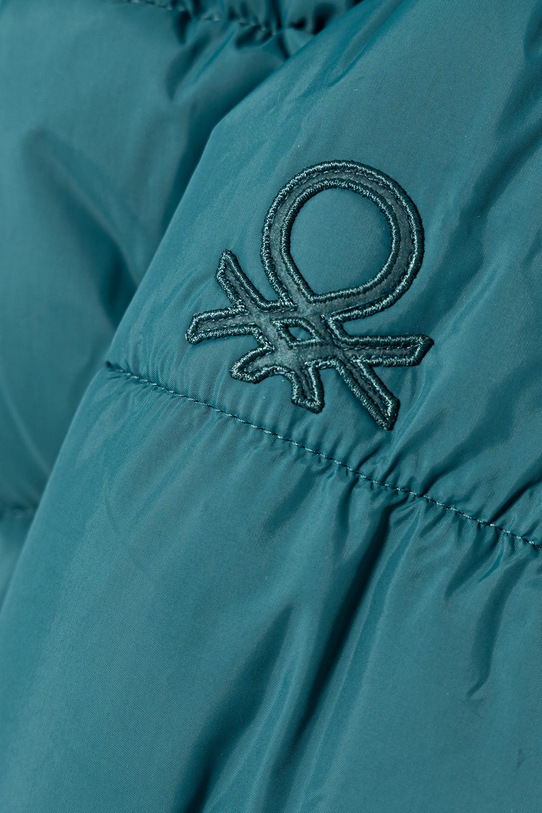 Chłopiec United Colors of Benetton kurtka dziecięca 2WU0CN06N.G.seasonal turkusowy