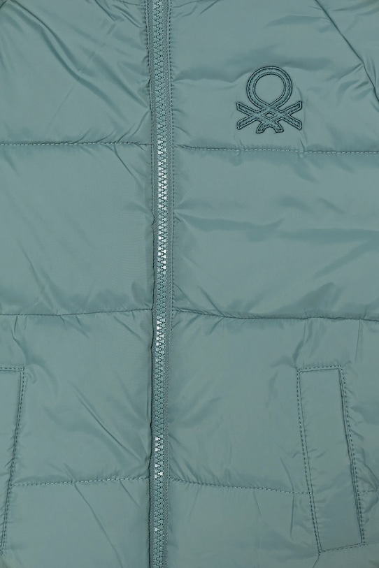 Băieți United Colors of Benetton geacă copii 2WU0GN02W.P.Season.9BYA turcoaz