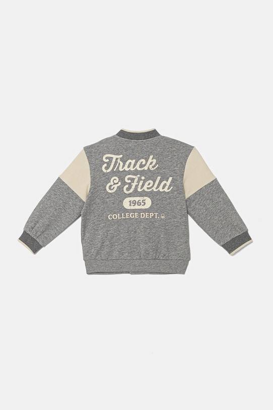 Detská mikina United Colors of Benetton 32N4G503Z.P.seasonal sivá AW25