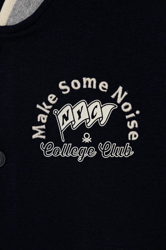 Chlapec Detská mikina United Colors of Benetton 32N4G503Z.P.seasonal tmavomodrá