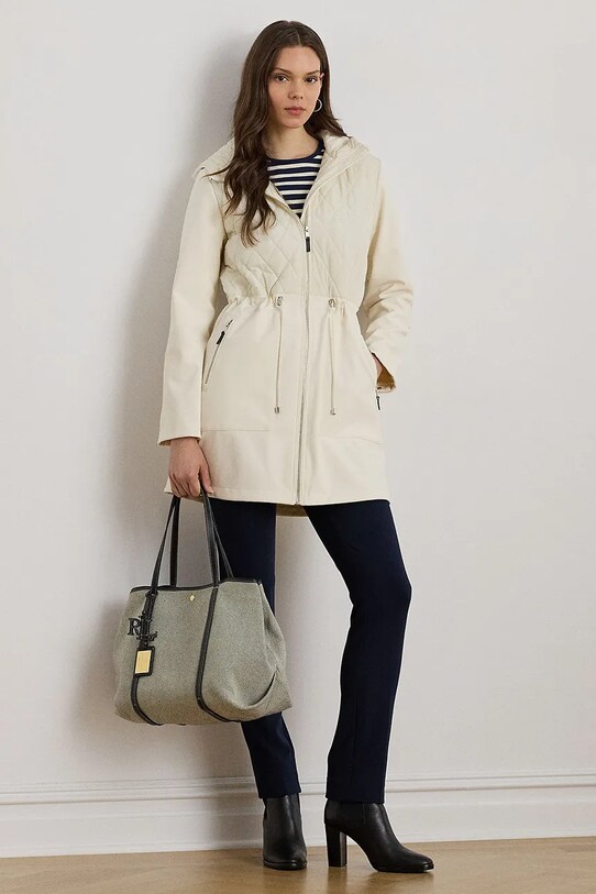 Odzież Lauren Ralph Lauren kurtka 297979516 beżowy