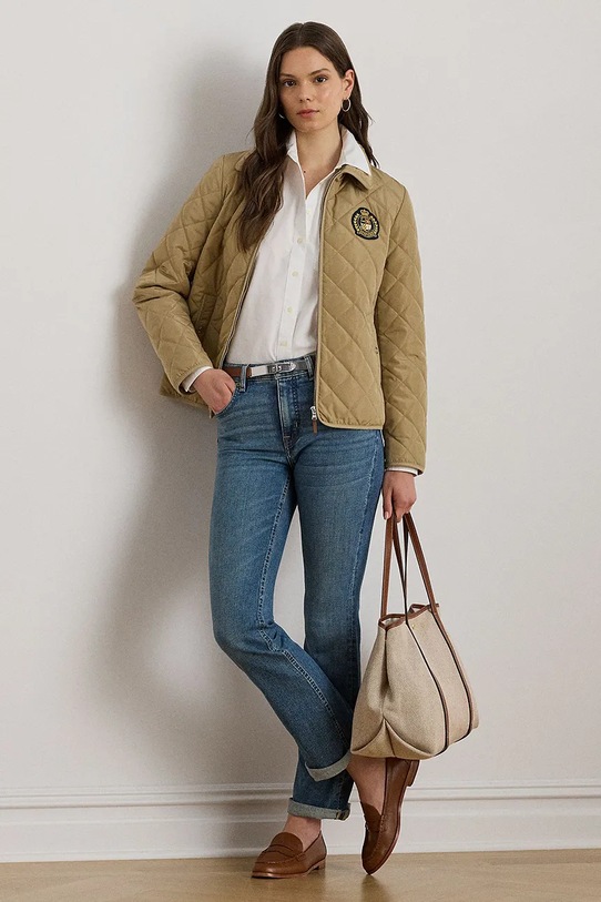 Ρούχα Μπουφάν Lauren Ralph Lauren 297979539 μπεζ