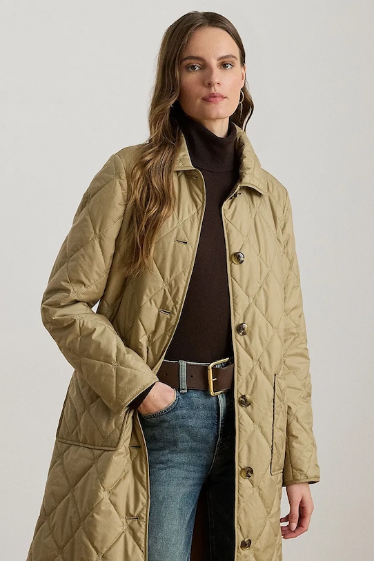 Odzież Lauren Ralph Lauren kurtka 297980103 beżowy