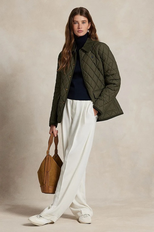 Odzież Polo Ralph Lauren kurtka 211965336 zielony