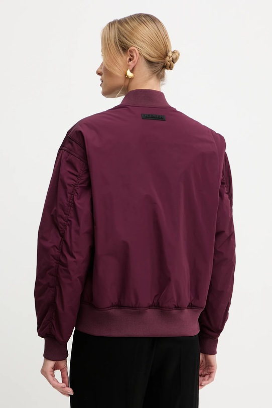 Patrizia Pepe kurtka bomber 8O0185.A619 bordowy AW25