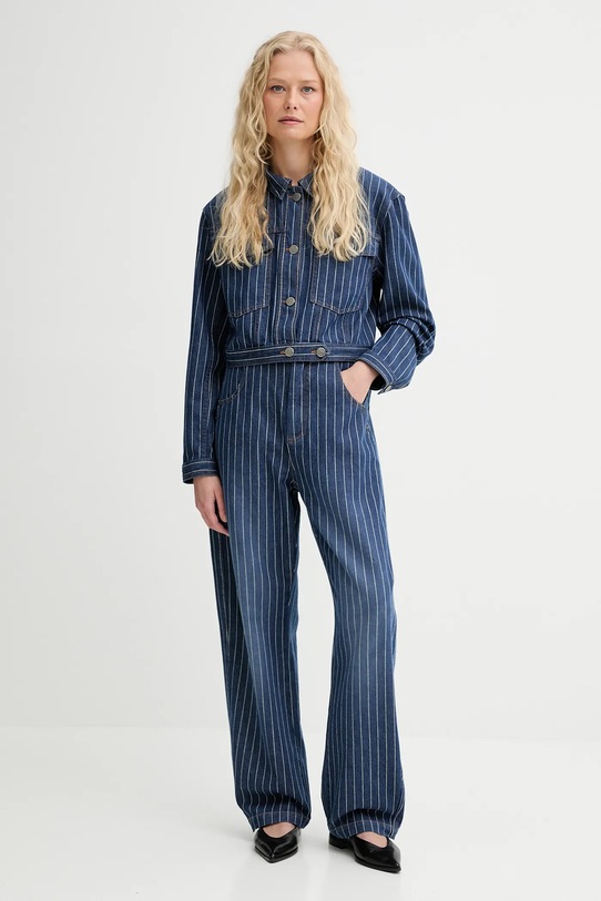 MUNTHE kurtka jeansowa LINDY 253154425316 niebieski AW25