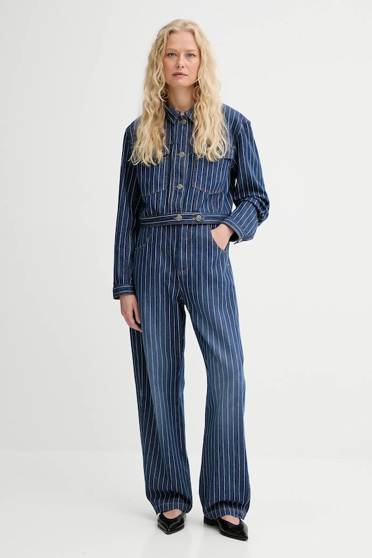 MUNTHE kurtka jeansowa LINDY 253154425316 niebieski AW25