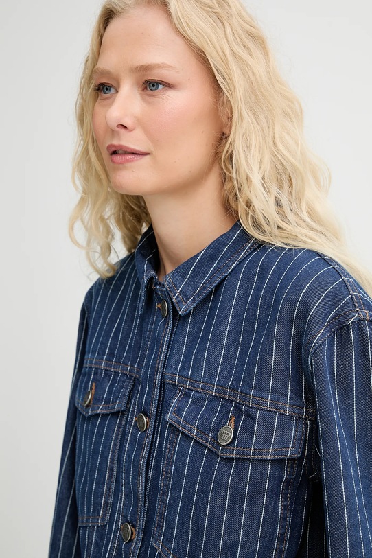 MUNTHE kurtka jeansowa LINDY niebieski 253154425316