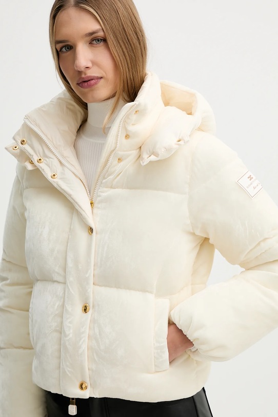 Велюровая куртка Elisabetta Franchi бежевый PI82D56E2