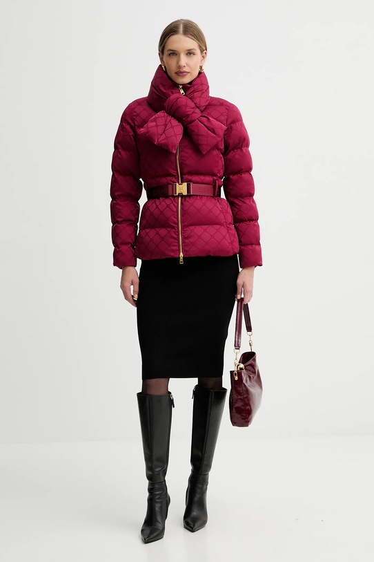 Куртка Elisabetta Franchi PI83D56E2 бордо AW25