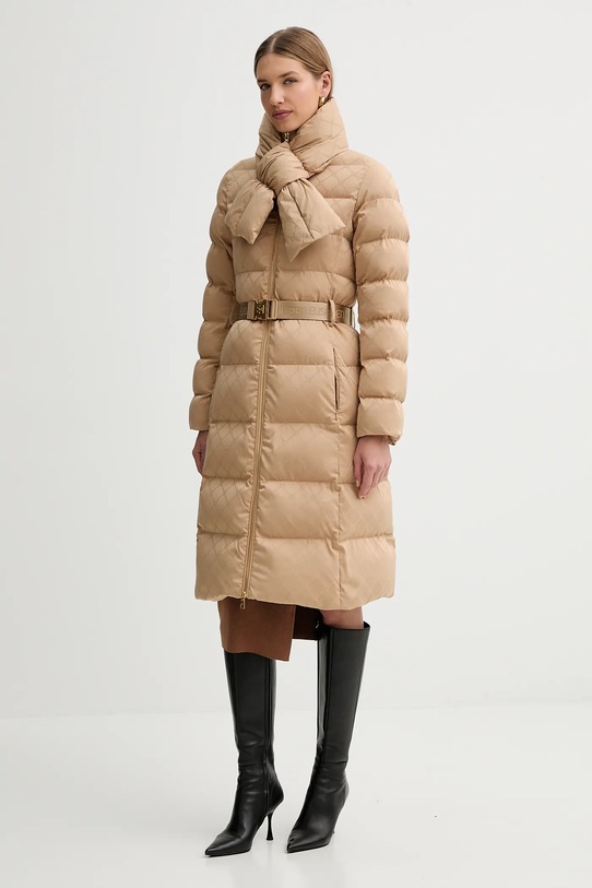 Elisabetta Franchi kurtka PI84D56E2 beżowy AW25