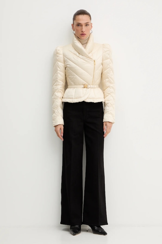 Elisabetta Franchi geacă PI89Z56E2 bej AW25