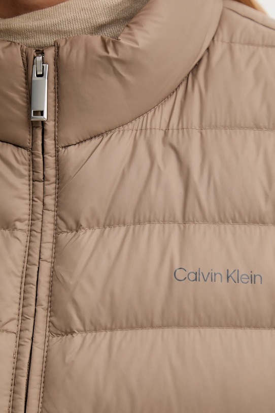 Calvin Klein vestă de puf LV044C529G bej