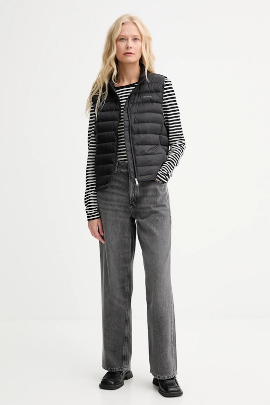 Пуховая безрукавка Calvin Klein LV044C529G чёрный AW25