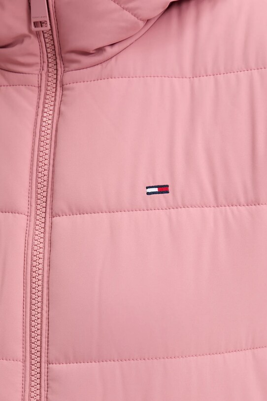 Tommy Jeans rövid kabát DW0DW20959 rózsaszín