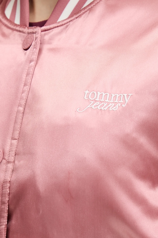 Tommy Jeans kurtka bomber DW0DW20960 pomarańczowy