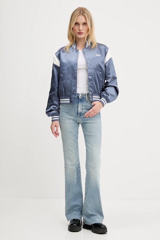 Куртка-бомбер Tommy Jeans DW0DW20960 голубой AW25