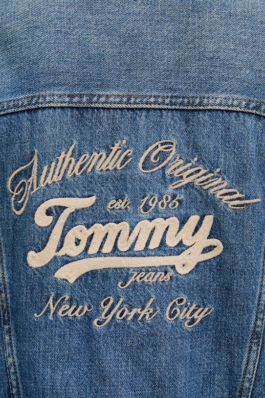 Tommy Jeans kurtka jeansowa DW0DW21061 niebieski