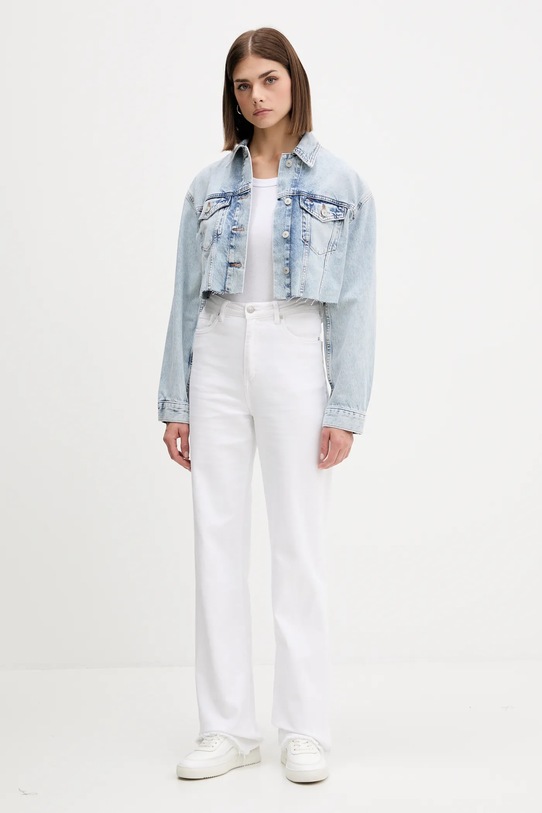 Džínová bunda Tommy Jeans DW0DW21063 modrá AW25