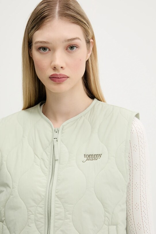 Tommy Jeans bezrękawnik zielony DW0DW21184