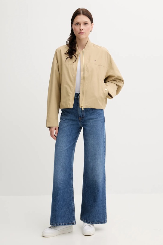 Bunda Tommy Hilfiger WW0WW45619 béžová AW25