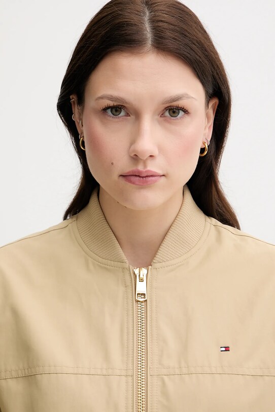 Tommy Hilfiger kurtka bomber zielony WW0WW45619