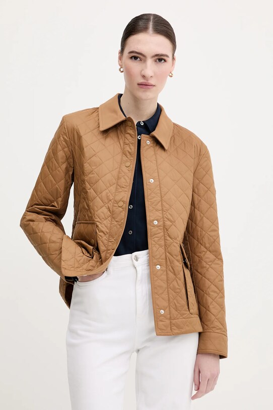 Tommy Hilfiger rövid kabát barna WW0WW45641