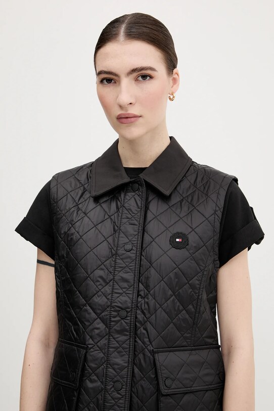 Tommy Hilfiger ujjatlan fekete WW0WW45638
