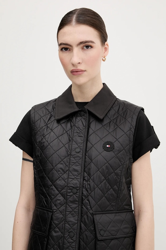 Tommy Hilfiger ujjatlan fekete WW0WW45638