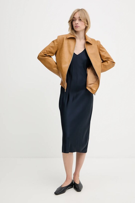 Rag & Bone kurtka brązowy WAW25P2001LE01
