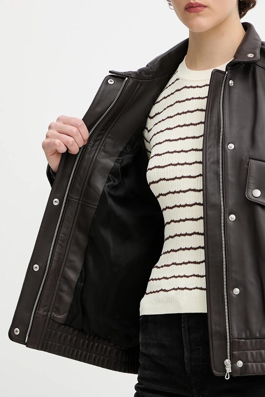 Rag & Bone kurtka skórzana WAW25P2000LT00